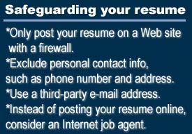 Places to put your resume online