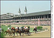 Churchill Downs Inc. wants to bring slot machines to its famous old Kentucky home as well as its other tracks.