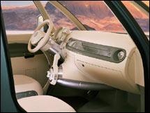 VW Microbus concept interior