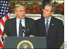 William Donaldson is President Bush's choice to head the SEC.
