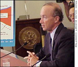 Mitch Daniels, director of the White House Office of Management and Budget.