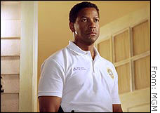 MGM is set to release Denzel Washington's next movie, 'Out of Time' in October.
