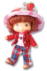 The new Strawberry Shortcake Pretty in plaid doll is priced at $8.99. (Courtesy: Bandai America)