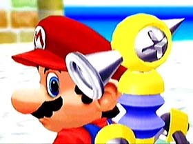 Mario's only GameCube appearance so far has been in 
