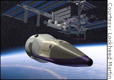 Contractors believe plans for a shuttle replacement won't be derailed by efforts to go to Mars or back to the moon.