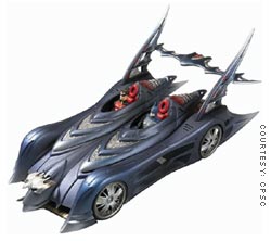 Mattel is recalling the Batmobile B4944 after reports that the pointy rear tail wings caused injury to young children.