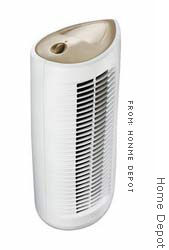 Home Depot's Tower Air Purifier. (Price: $149)