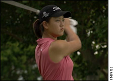 14-year old Michelle Wie already has golf equipment makers eager to sign her.