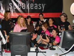Some of the 2004 Ms QuakeCon contestants are interviewed by Inside the Game (Internet) radio