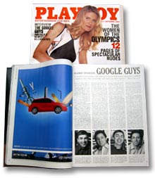 Google says in a filing Wednesday that the SEC wants more inforrmation about an interview its founders gave to Playboy magazine.