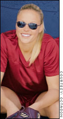Sex appeal was one factor that helped softball pitcher Jennie Finch break out of the pack with advertisers.