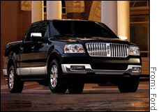 The Lincoln Mark LT is the newest entry in the luxury pickup segment.