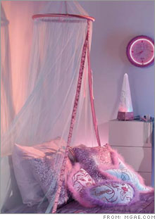 The Livin' Bratz beauty bed canopy is currently available. (Price: $19.99)