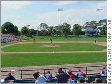 The Dodger field in Vero Beach, Fla.