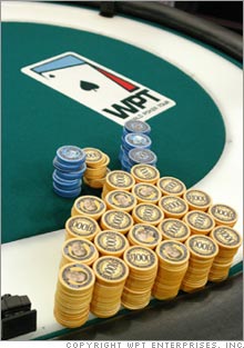 WPT Enterprises' sales chip count has increased thanks to TV and product licensing fees.