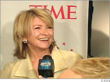 Martha Stewart attended a dinner celebration of Time magazine's 