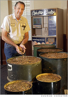 Edmond Knowles and 38 years' worth of pennies