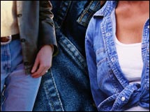 47 percent of respondents said they were likely to purchase blue jeans in the next year.