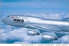 Northwest Airlines management vows it will keep its planes flying despite the strike.