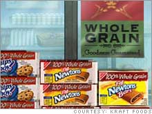 Kraft's whole grain snacks will launch in stores nationwide this month.