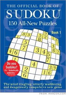 Puzzling popularity: The ten most popular Sudoku books on Amazon.com, including this one from Plume, have sold nearly 200,000 copies during the past few months, according to data from Nielsen BookScan.