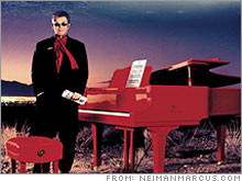 For $1.5 million you can buy an hour-and-a-half private performance by Sir Elton John, his red baby grand piano, will also be yours to keep.