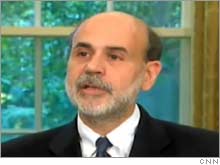 Federal Reserve Chairman nominee Ben Bernanke could be tested by a number of potential financial crisis early in his term.