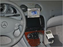 Mercedes-Benz was one of the first automakers to offer iPod integration.