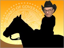 After more than 18 years as Fed chairman, Alan Greenspan will ride off into the sunset on January 31.
