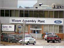 The Ford Wixom plant is one of three U.S. assembly plants identified for closing Monday.