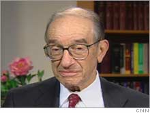 Recently retired Federal Reserve Chairman Alan Greenspan.