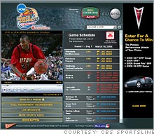 This year's 2006 men's NCAA basketball tournament maked the first time college hoops fans were able to watch games online for free.