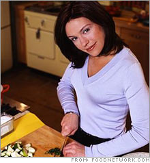 The next Martha? Rachael Ray, star of several Food Network shows, also is the author of several best-selling cookbooks.