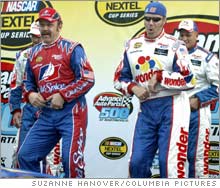 NASCAR has been involved in the development and marketing of the Will Farrell movie 