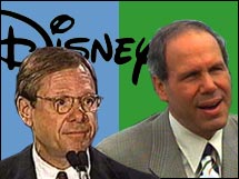Michael Eisner and Michael Ovitz were two star players that made a disastrous team.