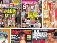 Privately held American Media publishes many well-known celebrity news and fitness magazines.