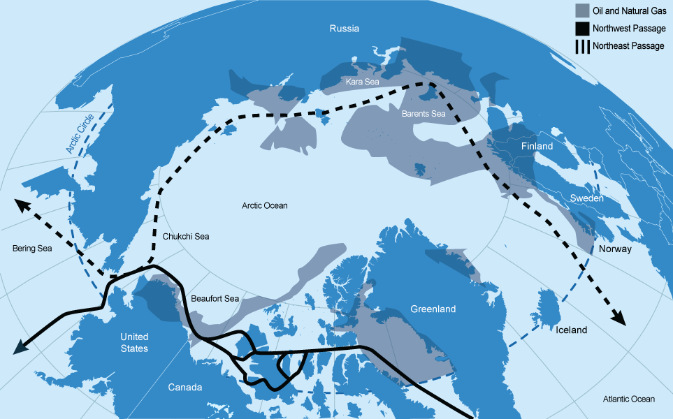 Finding oil and gas in the Arctic Ocean