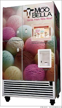 MooBella robotic ice-cream machine