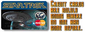 Star Trek credit card