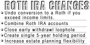 Roth IRA changes