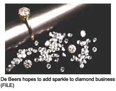 De Beers buffs its image, but not all see the sparkle - Aug. 25, 2000