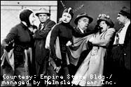 Lucy, Ethel as ESB-invading Martians on the 