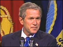 President Bush is seeking a $48 billion increase in defense spending in 2003.