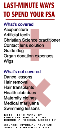 5 ways to drain your FSA Dec. 19 2002
