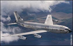 Boeing's KC-135 is a refueling plane that has been equipped with electronic jamming devices.
