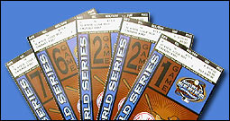 Many fans object to prices charged by scalpers for high-demand events like World Series tickets.