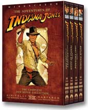 The Indiana Jones DVD set did $50 million in sales its first week.