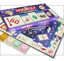 The Berkshire Hathaway version of Monopoly is now available from a retailer owned by the company.