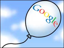 Up, up and away. Google's stock looks set to hit a new all-time high following its strong 3Q report.