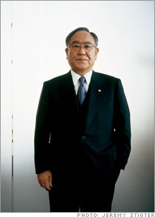 Canon CEO Fujio Mitarai has increased Canon's earnings sixfold since 1995.